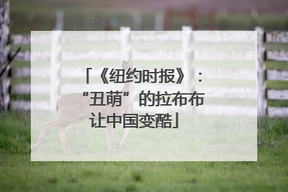 《纽约时报》：“丑萌”的拉布布让中国变酷