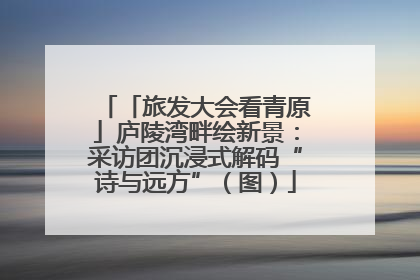 「旅发大会看青原」庐陵湾畔绘新景：采访团沉浸式解码“诗与远方”（图）