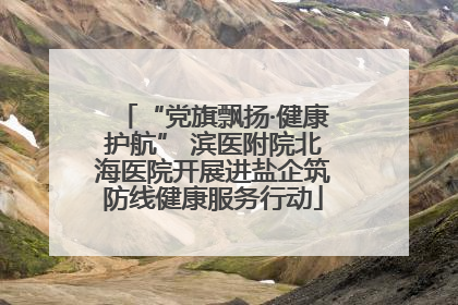 “党旗飘扬·健康护航” 滨医附院北海医院开展进盐企筑防线健康服务行动