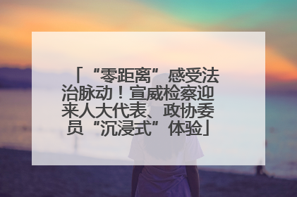 “零距离”感受法治脉动！宣威检察迎来人大代表、政协委员“沉浸式”体验