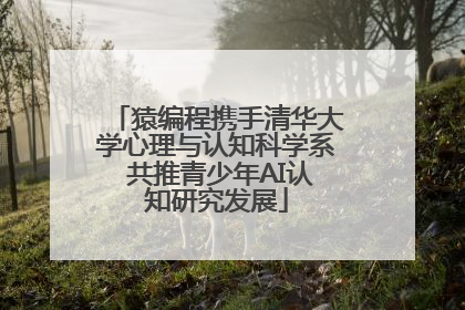 猿编程携手清华大学心理与认知科学系 共推青少年AI认知研究发展