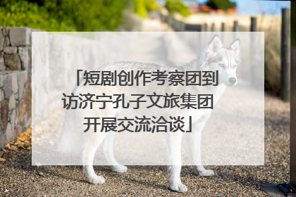 短剧创作考察团到访济宁孔子文旅集团开展交流洽谈