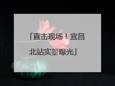 直击现场！宜昌北站实景曝光