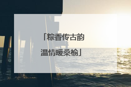 粽香传古韵 温情暖桑榆