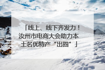 线上、线下齐发力！汝州市电商大会助力本土名优特产“出圈”
