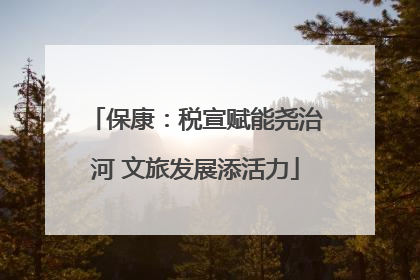 保康：税宣赋能尧治河 文旅发展添活力