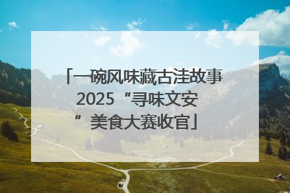 一碗风味藏古洼故事 2025“寻味文安”美食大赛收官