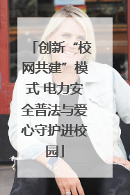 创新“校网共建”模式 电力安全普法与爱心守护进校园