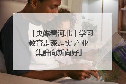央媒看河北丨学习教育走深走实 产业集群向新向好
