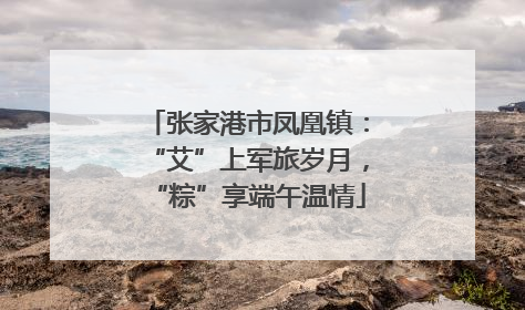 张家港市凤凰镇：“艾”上军旅岁月，“粽”享端午温情