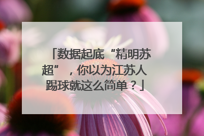 数据起底“精明苏超”，你以为江苏人踢球就这么简单？