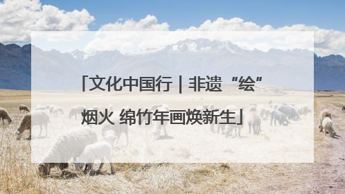 文化中国行｜非遗“绘”烟火 绵竹年画焕新生