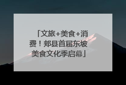 文旅+美食+消费！郏县首届东坡美食文化季启幕