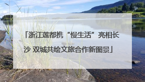 浙江莲都携“慢生活”亮相长沙 双城共绘文旅合作新图景