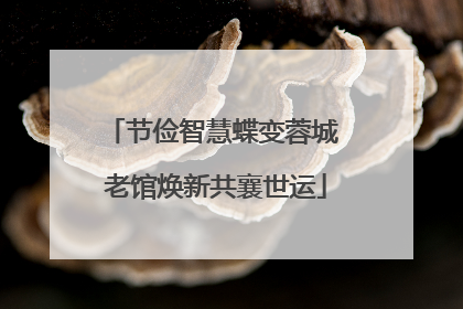 节俭智慧蝶变蓉城 老馆焕新共襄世运