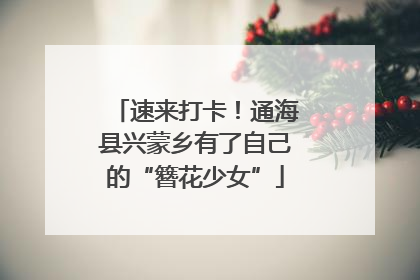 速来打卡！通海县兴蒙乡有了自己的“簪花少女”