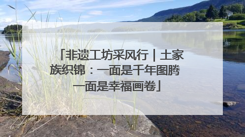 非遗工坊采风行｜土家族织锦：一面是千年图腾 一面是幸福画卷