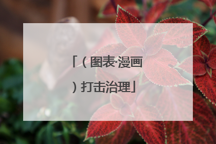 （图表·漫画）打击治理
