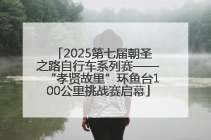 2025第七届朝圣之路自行车系列赛——“孝贤故里”环鱼台100公里挑战赛启幕